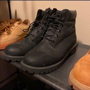 Black 6 inch Waterproof thermal Timberland Boots